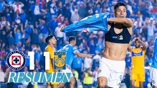 CRUZ AZUL 1-1 TIGRES J17 | La Máquina impone RÉCORD de puntos