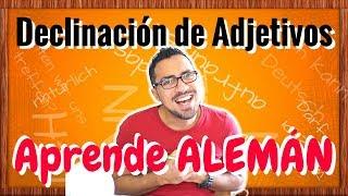 Aprende Aleman A2 - DECLINACION de adjetivos - nominativo, acusativo y dativo