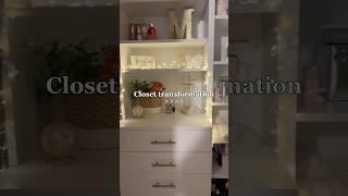 My closet transformation  #thankful #fyp #subscribe #viral #transformation