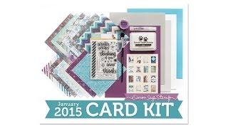 January 2015 card kit