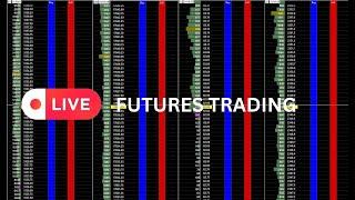 END OF MONTH & QUARTER FLOWS LIVE Futures OrderFlow Trading 28th June PM session