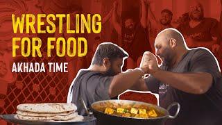 Big Forkers train with Akhada wrestlers for Food | Hard Life | Aitihasik Akhada | @TheBigForkers