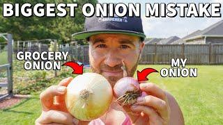 Don't Make This CRITICAL Mistake Growing Onions!