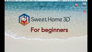 Sweet Home 3D for beginners