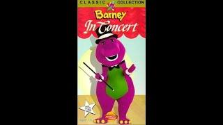 Barney in Concert 1999 VHS (with ActiMates Audio)