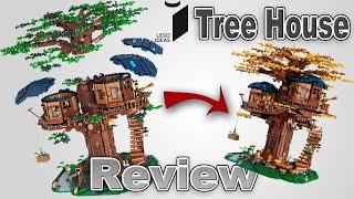 Speed Build & Review LEGO IDEAS Tree House | 21318