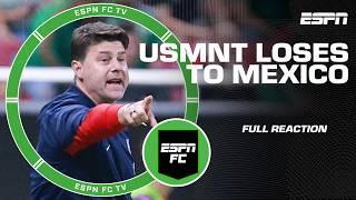 Mexico vs. USMNT Reaction  This generation ‘LACKS THE FIGHT’ – Herculez Gomez | ESPN FC