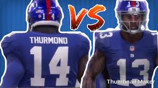 NFL | John Thurmond Game Winning Touchdown  ! Odell Beckham Jr. Mad ! Madden 18 Career Mode