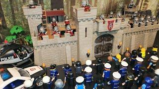 Playmobil Police Vs Knights Payback Stop Motion