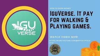 IguVerse | It pays for Walking & Playing games.