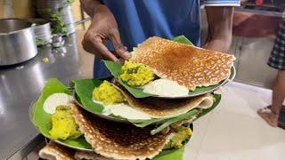 Kolhapur's Famous Davangiri Loni Dosa | Indian Street Food