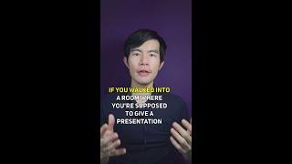 Nervous Before A Speech? (HOW TO DEAL WITH PRESENTATION STRESS AND ANXIETY)  #shorts #speaking