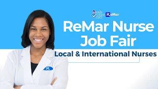 ReMar Job Fair: Top Nursing Careers & High-Paying Jobs You Can Apply for TODAY! 