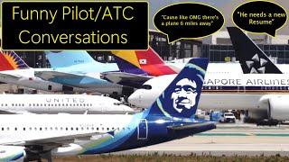 Best Funniest ATC Conversations Air Traffic Control Compilation