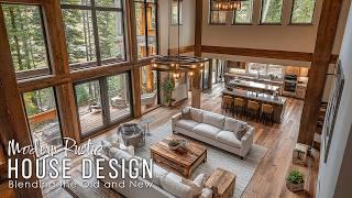 Modern Rustic House Design Blending the Old and New for a Timeless Home