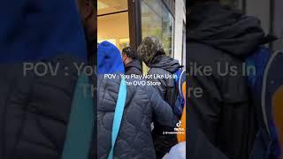 Playing “Not Like Us” at the OVO store (GONE WRONG)  #kendricklamar #ovo #drake