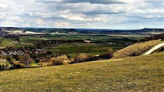 WALKING IN EAST SUSSEX | SPRING | WOODINGDEAN AND A MEDIEVAL DROVE ROAD | SOUTH DOWNS