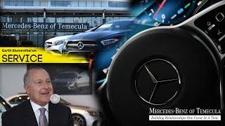 A seamless Service & Sales Experience here at Mercedes-Benz of Temecula is what we are thriving for.