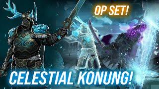 OP Set! NEW Celestial Konung set! ️ Review and Pro Tips • Shadow Fight 3