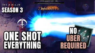 ROGUE = OP! EASY DURIEL 1 SHOT - Crazy Season 3 Build Diablo 4