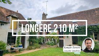 EXCLU - Longère 210 m² Lunay