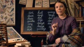 An Old-Fashioned French Lesson | ASMR Teacher Roleplay (chalkboard, abacus, soft spoken)