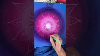 Timelapse #Seelenmandala #soulart #timelapseart #mandala #acrylicpainting #mandalaart #soulart