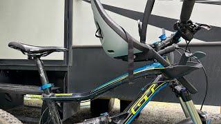 Thule Yepp Nexxt Mini on full suspension mountain bike