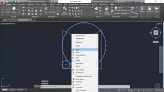 Circle and Arc Commands in AutoCAD