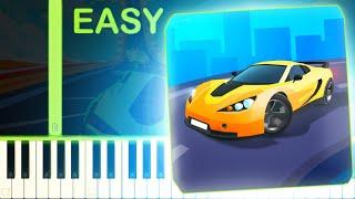 RACE MASTER 3D THEME - EASY Piano Tutorial