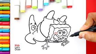 Cómo Dibujar a Bob Esponja y Patricio Estrella | How to Draw SpongeBob & Patrick Star