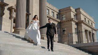 Idaho Boise State Capitol Elopement Film | Kurtis + Sirju