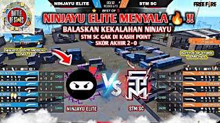 FULL MATCH !! NINJAYU ELITE VS STM SC BATTLE OF STARS SEMIFINAL - Free fire