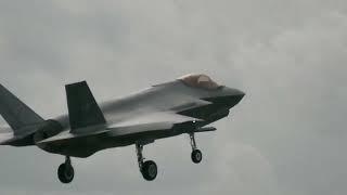 f35 Lightning II with wingtip rails 21st September 2023 at RAF Lakenheath