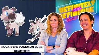 Pokemon Lore Reaction | Rock Type Pokemon Are Not All Rock