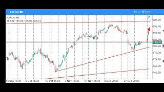 Apple Stocks   Technical Analysis 15 January 2024 Urdu/Hindi