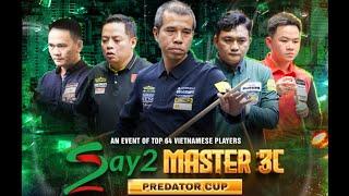 Nguyễn Đình Quốc VS Trần Quyết Chiến- Vòng 16| Giải Billiards Say 2 Predator Cup 2024