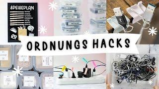 DIY's / Tipps zum ORGANISIEREN + IKEA Hacks | Ordnung für Zuhause mit Cricut Joy | TRYTRYTRY