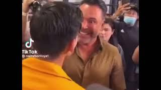 Oscar De La Hoya clearly on Cocaine with Ryan Garcia