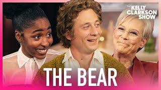 'The Bear' Cast On Kelly Clarkson Show | Jeremy Allen White, Ayo Edebiri, Jamie Lee Curtis
