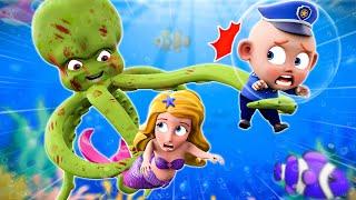 Monsters Are Coming Song - The Stinky Sea Monster - Baby Songs - Kids Song & More Nursery Rhymes