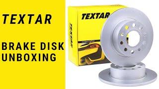 VW Golf mk6 brake rotor (disc) || Textar 92120903 unboxing