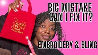 How to use EMBROIDERY & BLING | Ricoma EM 1010