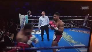 Anthony Joshua vs Eric molina fight big knockout by Aj