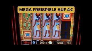 Eye of Horus auf 4€ FREISPIELE bis AUGE  Merkur Magie Casino Spielhalle zocken Spielothek Automat