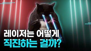 레이저(LASER)는 어떻게 직진하는 걸까? 레이저의 원리에 대해 알아보자.