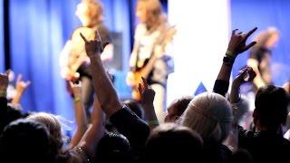 People At Rock Concert 2 - Stock Video Footage - Full HD