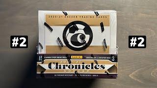 2020/21 Panini Chronicles Soccer Hobby Box #2 Opening - One of My Favorite Products Ever