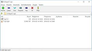 7-Zip Nedir ? Nasıl kullanılır ?