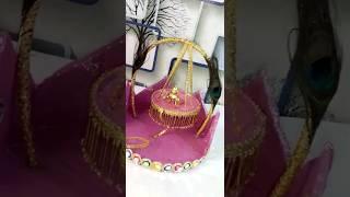 diy cardboard  Krishna jhula for janmashtami #youtubeshorts #viralvideo #trending